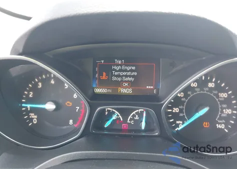 2017 Ford Escape Se z USA, uszkodzony, nr VIN 1FMCU9GD1HUE20011